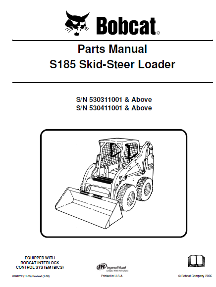 MANUAL DE PARTES BOBCAT S185 SKID-STEER LOADER | Marca - Linea | Gestor