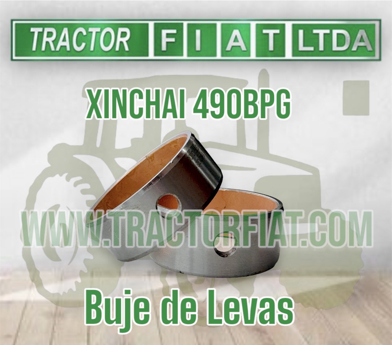 BUJES DE LEVAS - MOTOR XINCHAI 490BPG