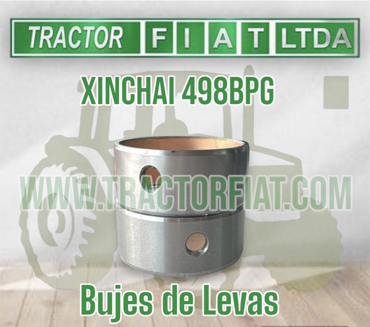 BUJES DE LEVAS - MOTOR XINCHAI  498BPG