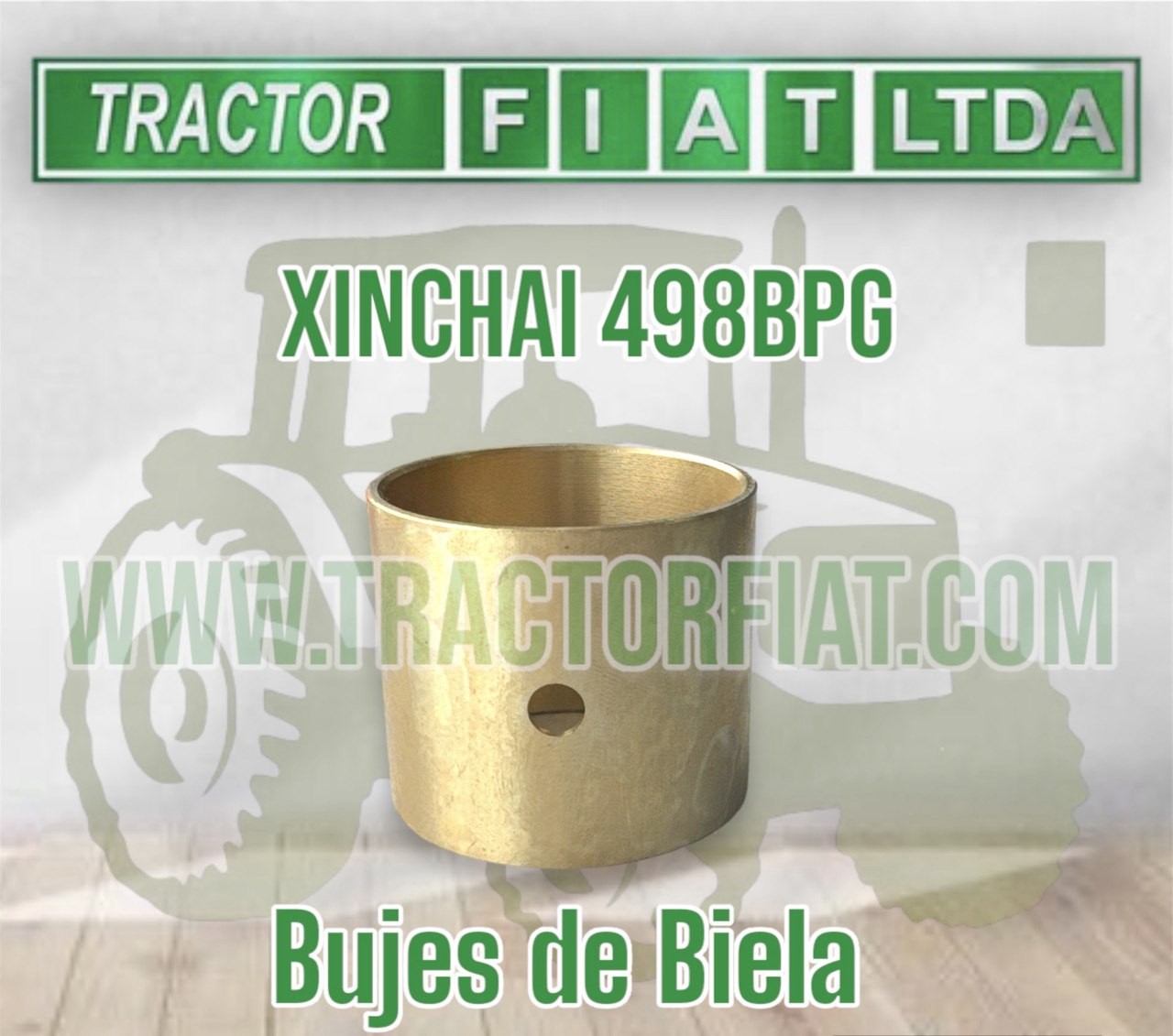 BUJES DE BIELA-MOTOR XINCHAI 498BPG