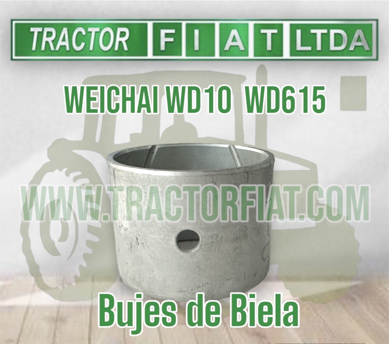 BUJES DE BIELA - MOTOR WEICHAI  WD10