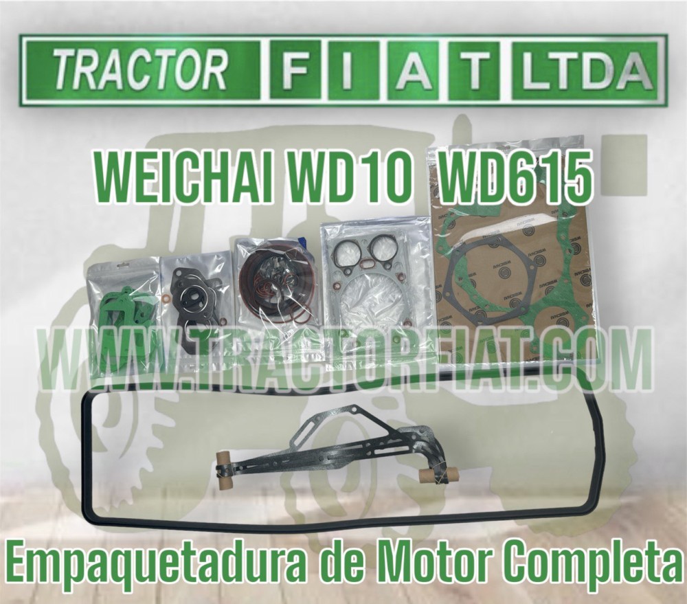 EMPAQUETADURA MOTOR COMPLETA  - WEICHAI WD10