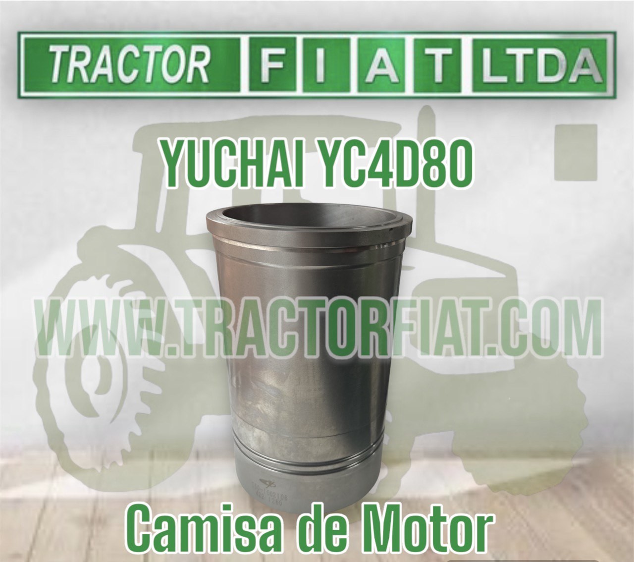 CAMISA DE MOTOR - YUCHAI YC4D80