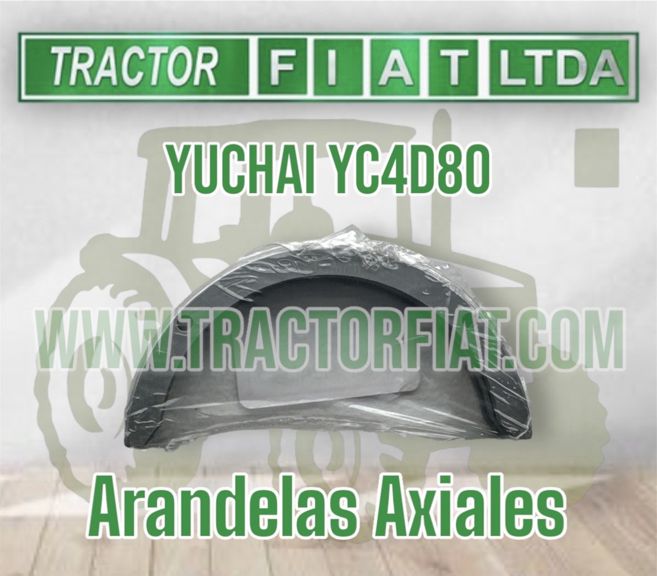 ARANDELAS AXIALES  STD - MOTOR YUCHAI  YC4D80