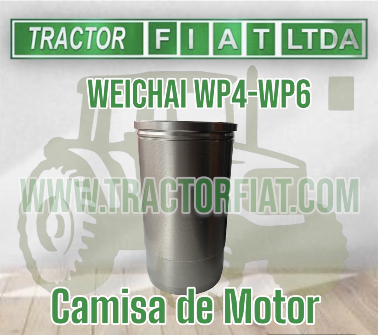 CAMISA DE MOTOR  - MOTOR WEICHAI WP4 WP6 TD226B