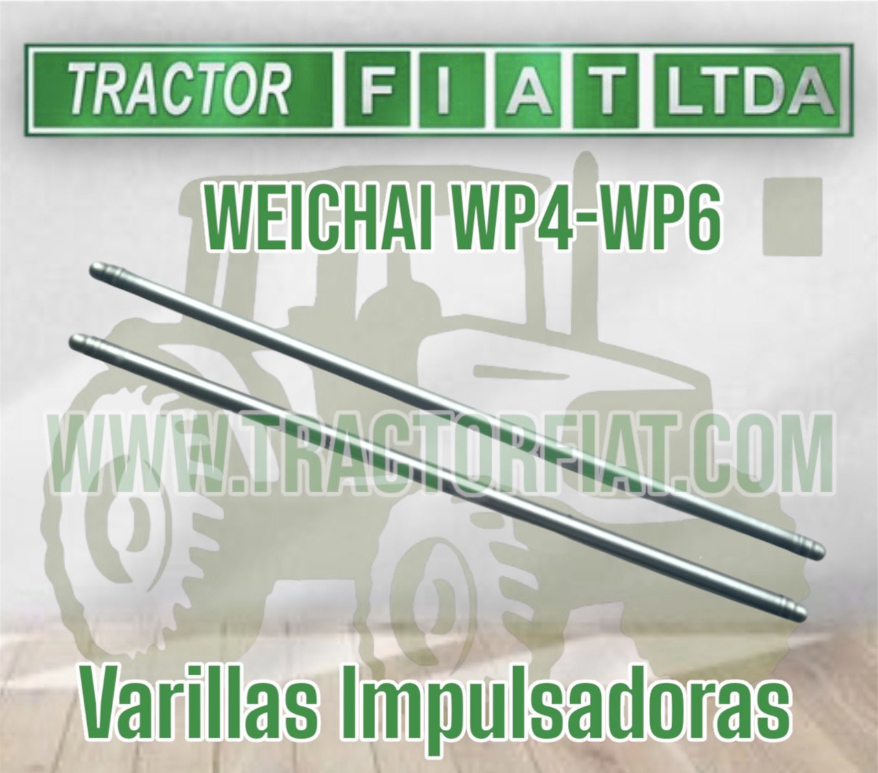 VARILLA IMPULSADORA - MOTOR WEICHAI WP4 WP6 TD226B