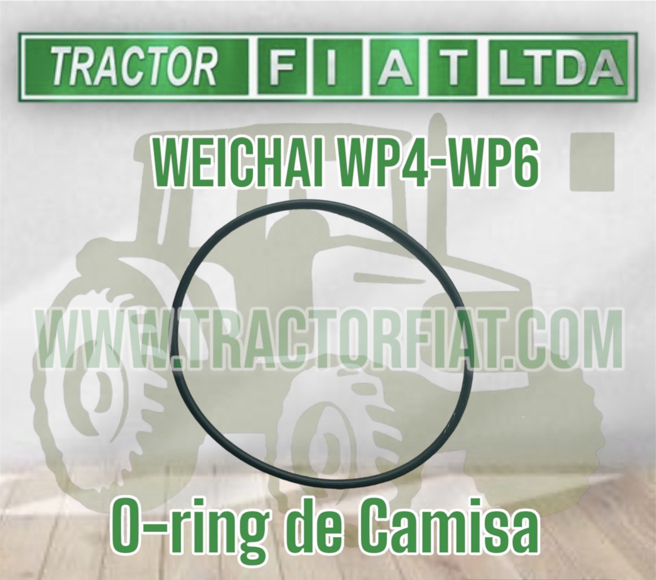 SET O-RING DE CAMISA - MOTOR WEICHAI WP4 WP6 TD226B