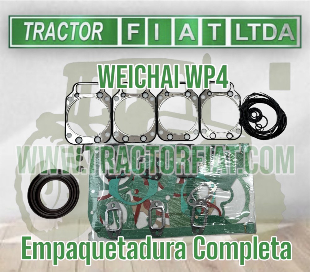 EMPAQUETADURA MOTOR COMPLETA 4 CIL  - MOTOR WEICHAI TD226B WP4