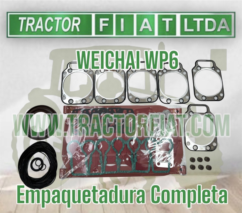 EMPAQUETADURA MOTOR COMPLETA 6 CIL- MOTOR WEICHAI WP6 TD226B