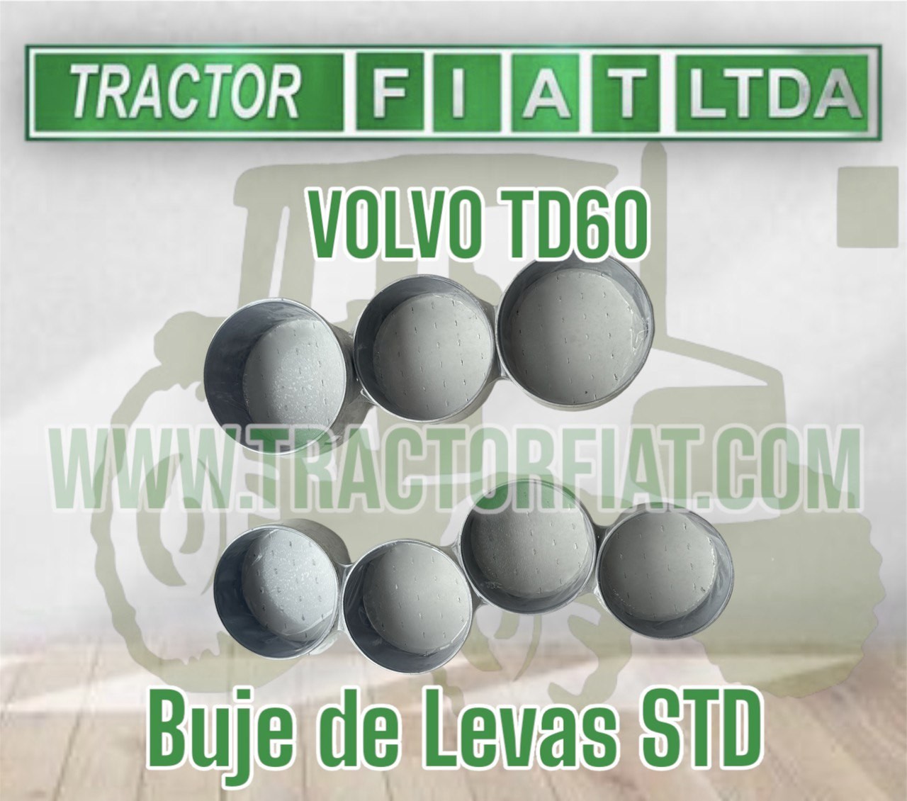 BUJES DE LEVAS STD - MOTOR  VOLVO TD60