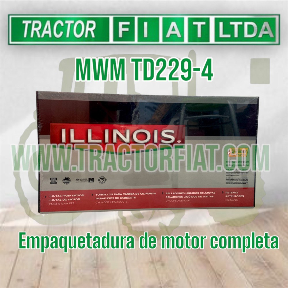 EMPAQUETADURA COMPLETA - MOTOR MWM TD229-4