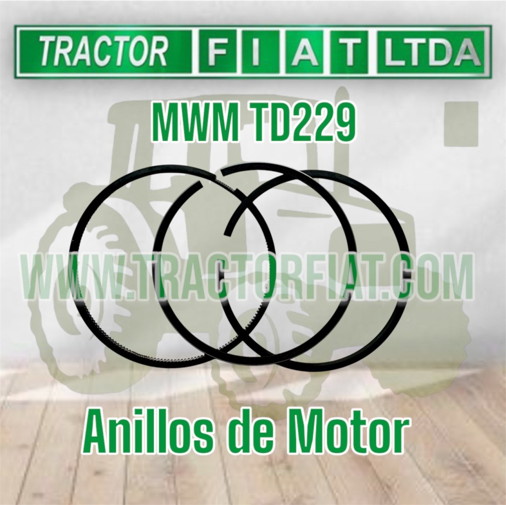 ANILLOS DE MOTOR MWM STD TD229