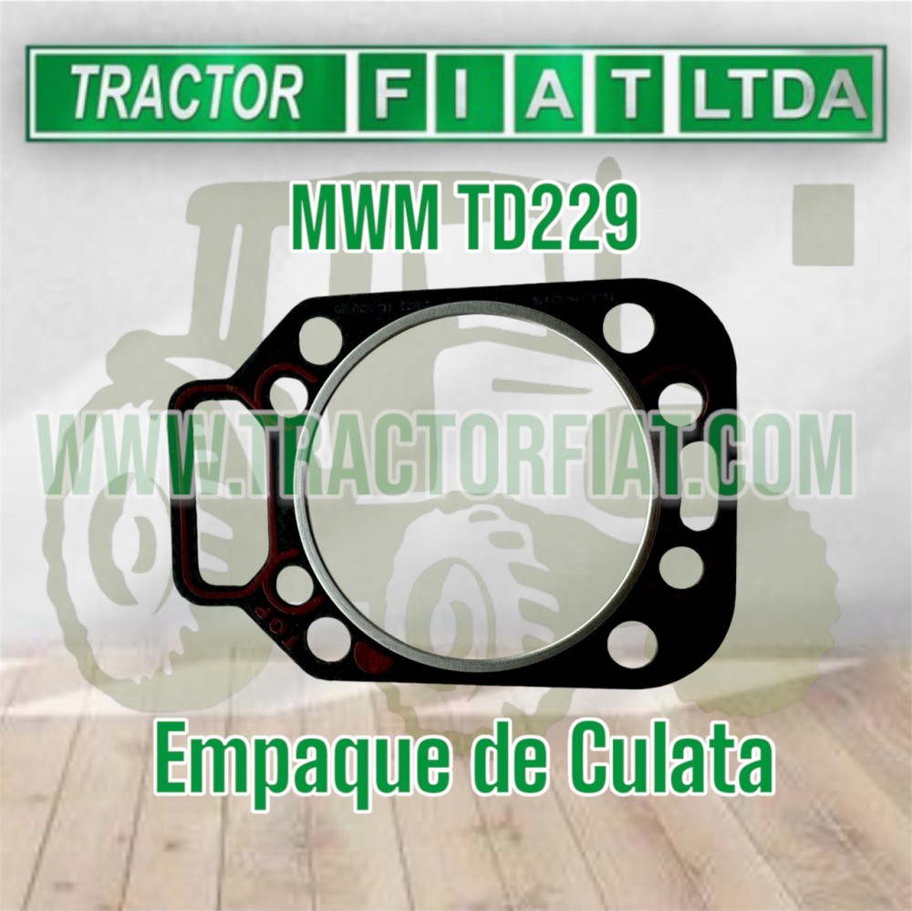 EMPAQUE DE CULATA - MOTOR MWM TD229