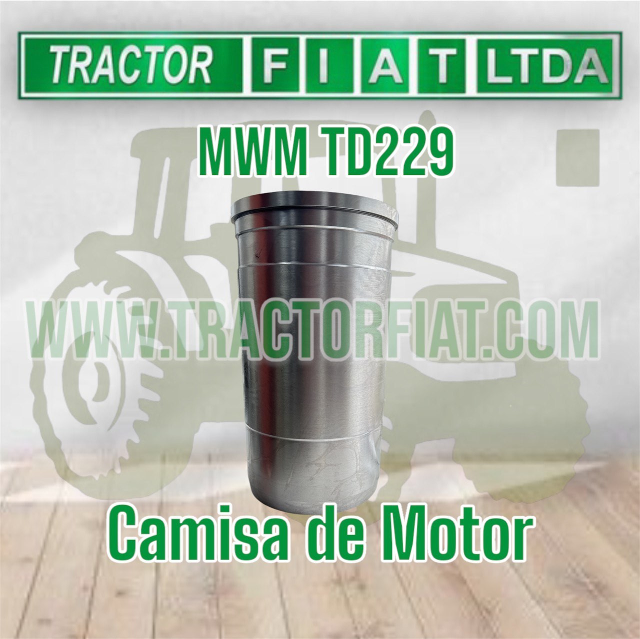 CAMISA MOTOR 102MM - MWM TD229