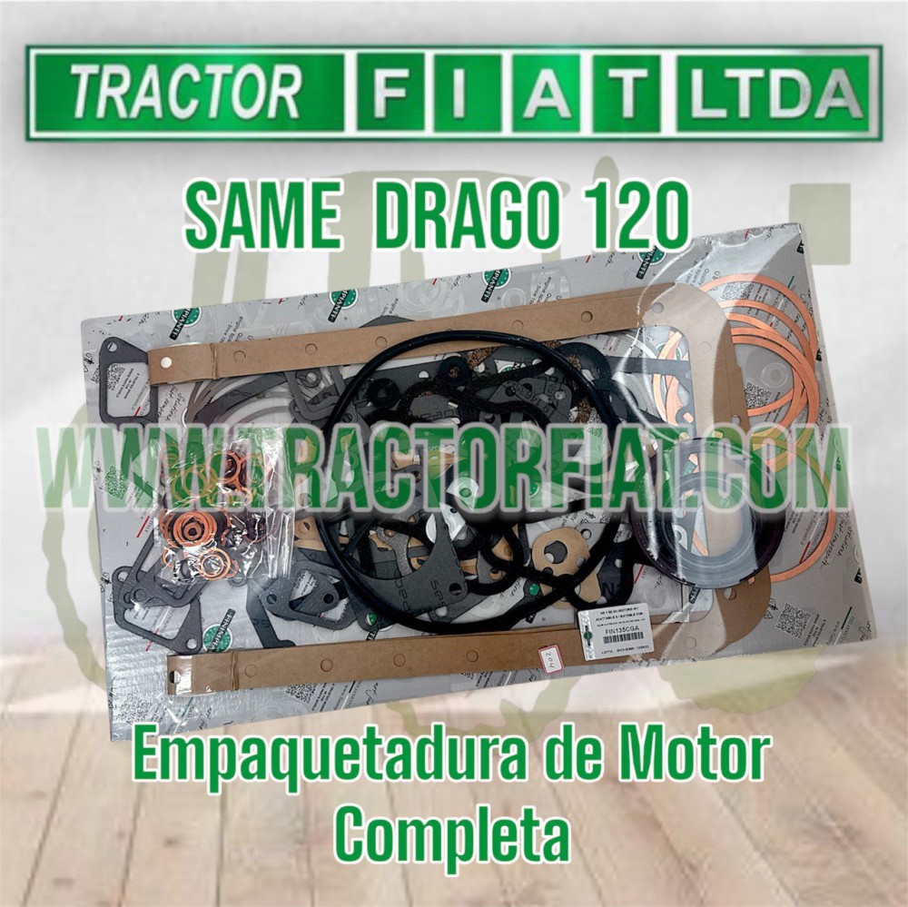 EMPAQUETADURA COMPLETA MOTOR - SAME DRAGO 120