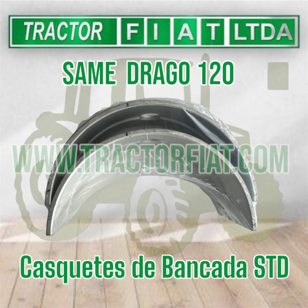 CASQUETES DE BANCADA STD - SAME DRAGO 120